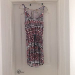 Lucky Brand casual drawstring dress
